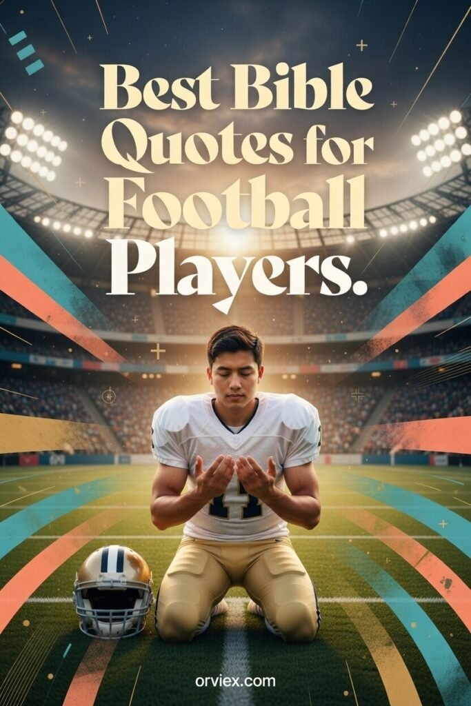 Best Bible Quotes for Football Players