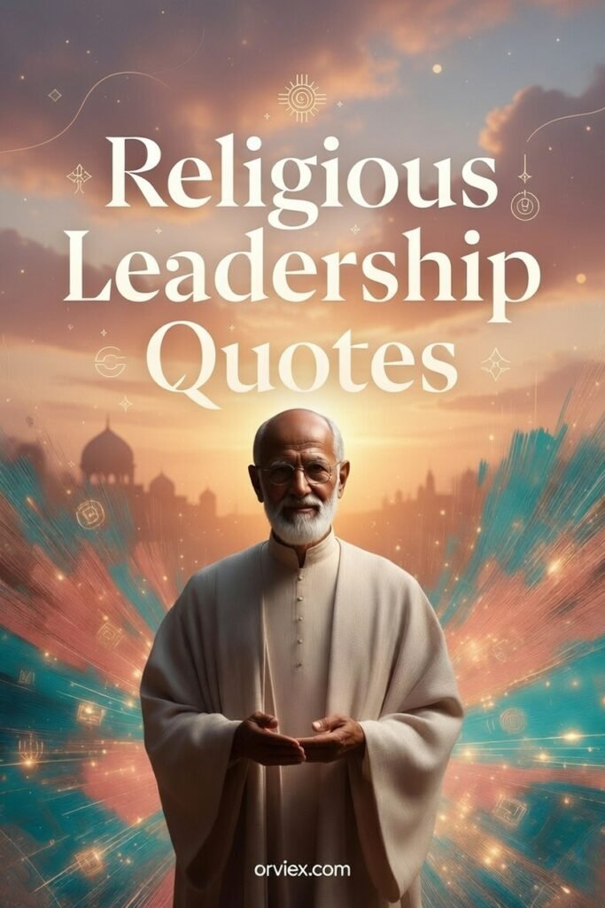 Religious Leadership Quotes.