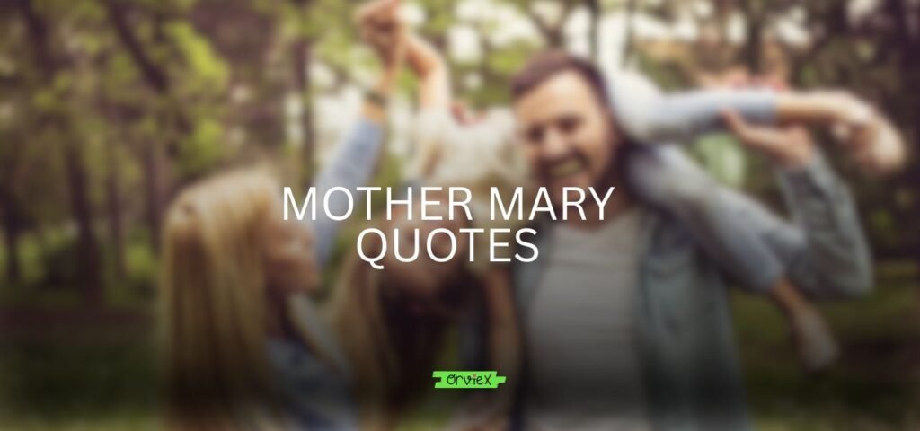 mother mary quotes