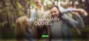 mother mary quotes