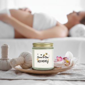 soon to bee mommy candles