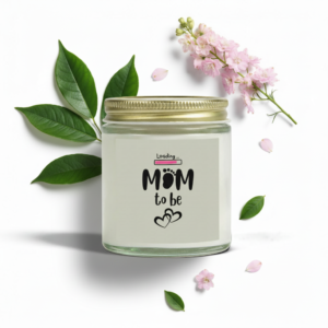 Mom To Be Loading 2026 Candle – Cute Pregnancy Announcement Gift